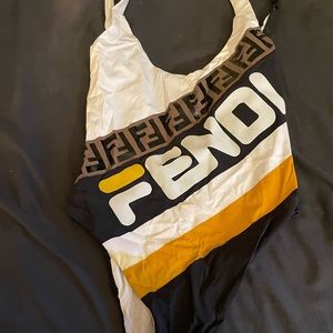 Fendi Roma swim suit